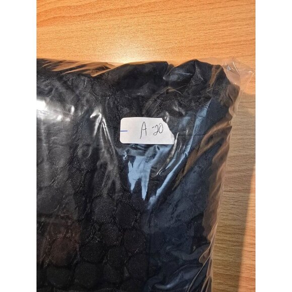 Banana Republic Dress 2 Black Embossed Pleated Cocktail Pockets Casual Classic - Picture 7 of 13